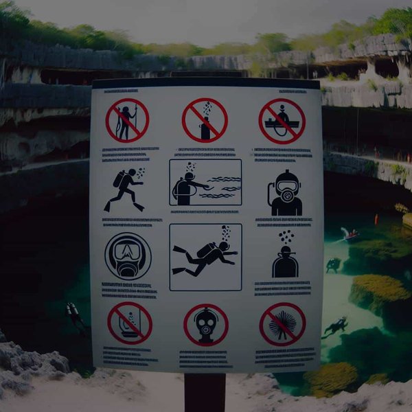 Quelles sont les consignes de sécurité pour une plongée dans les Cénotes du Mexique ?